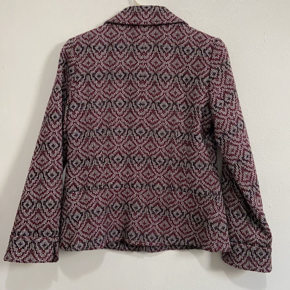 Pendleton Diamond Patterned Blazer - image 3